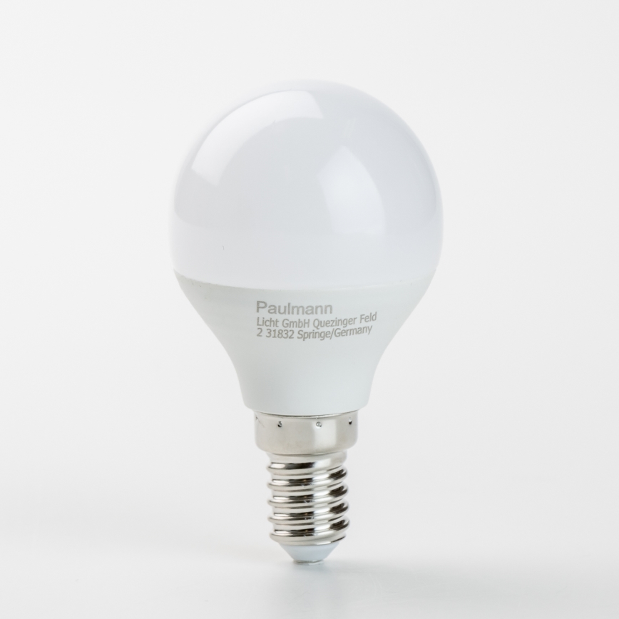 KOMPLEKT 5x LED Pirn P45 E14/5,5W/230V 2700K - Paulmann 28783