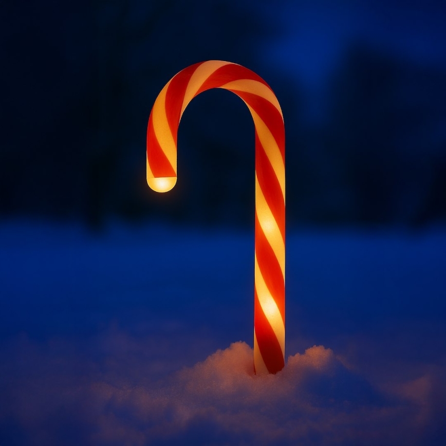 Komplekt 5x LED välitingimustele sobivat jõulukaunistust LED/2W/230V IP44, punane