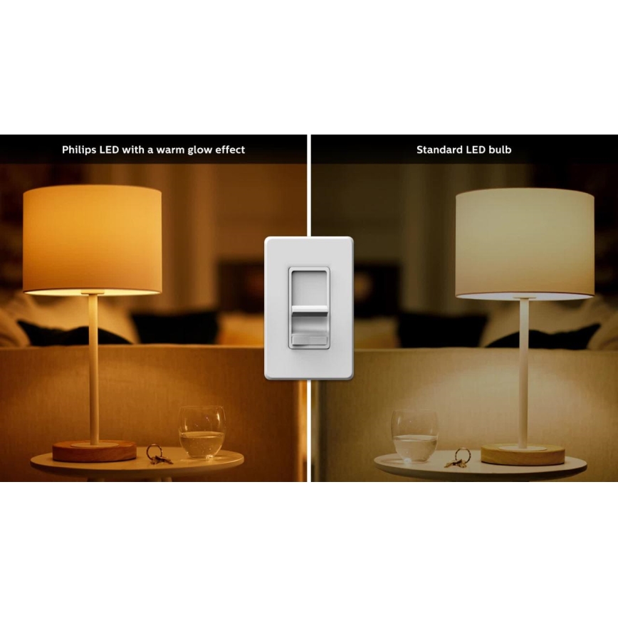 KOMPLEKT 6x LED Hämardatav pirn Philips Warm Glow GU10/3,8W/230V 2200-2700K CRI90