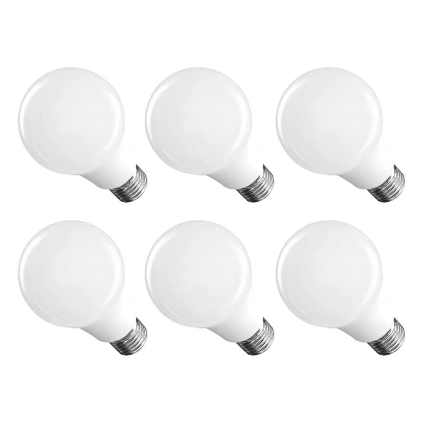 KOMPLEKT 6x LED-pirn A60 E27/8,8W/230V 4000K