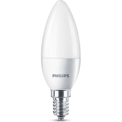KOMPLEKT 6x LED Pirn Philips B35 E14/5,5W/230V 2700K