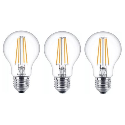 KOMPLEKT 6x LED Pirn VINTAGE Philips E27/7W/230V 2700K