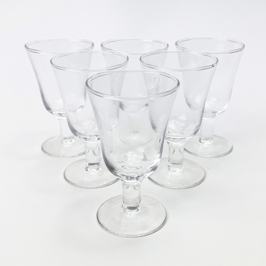 Komplekt 6x likööriklaas läbipaistev