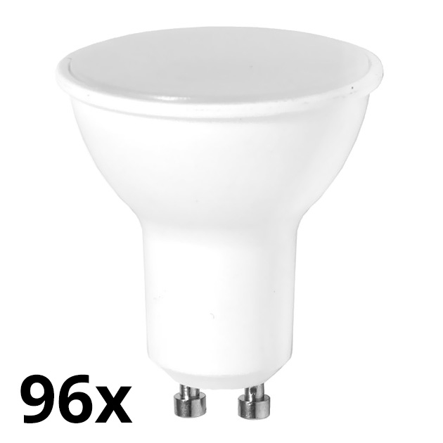 KOMPLEKT 96x LED Pirn GU10/7,5W/230V 4000K