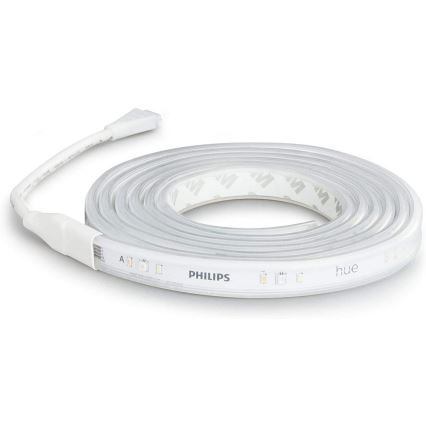 KOMPLEKT - LED RGBW Hämardatav valgusriba Philips Hue WHITE AND COLOR AMBIANCE 2m LED/20W/230V + 2x LED Hämardatav pirn Philips A60 E27/9W/230V 2000-6500K