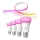 KOMPLEKT - LED RGBW Hämardatav valgusriba Philips Hue WHITE AND COLOR AMBIANCE 2m LED/20W/230V + 4x Hämardatav pirn Philips A60 E27/6,5W/230V 2000-6500K