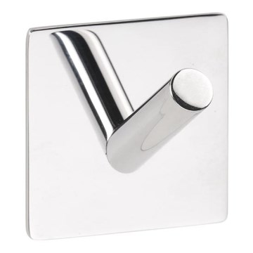 Konks 4,5x4,5 cm roostevabast terasest/hõbedane