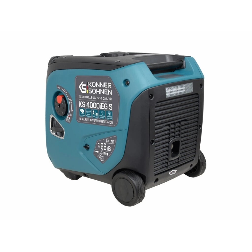 Könner & Söhnen 5106 - Gaasi ja bensiiniga töötav inverter elektrieneraator KS 4000iEG S 4000W
