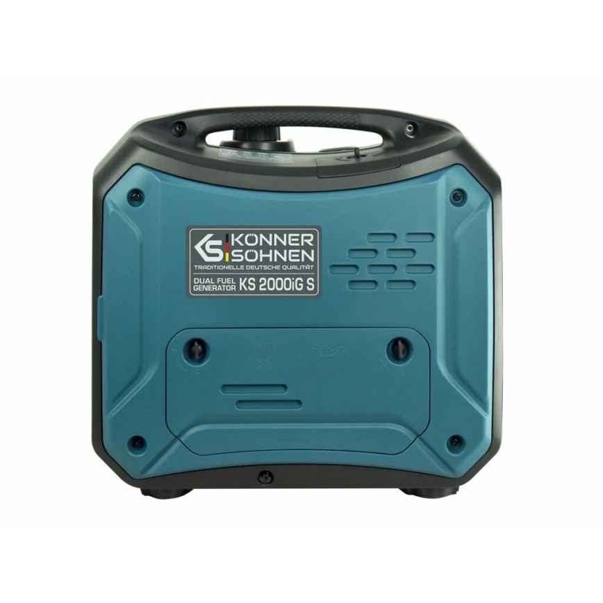 Könner & Söhnen KS7869 - Gaasi ja bensiiniga töötav inverter elektrigeneraator KS 2000iG S 2000W