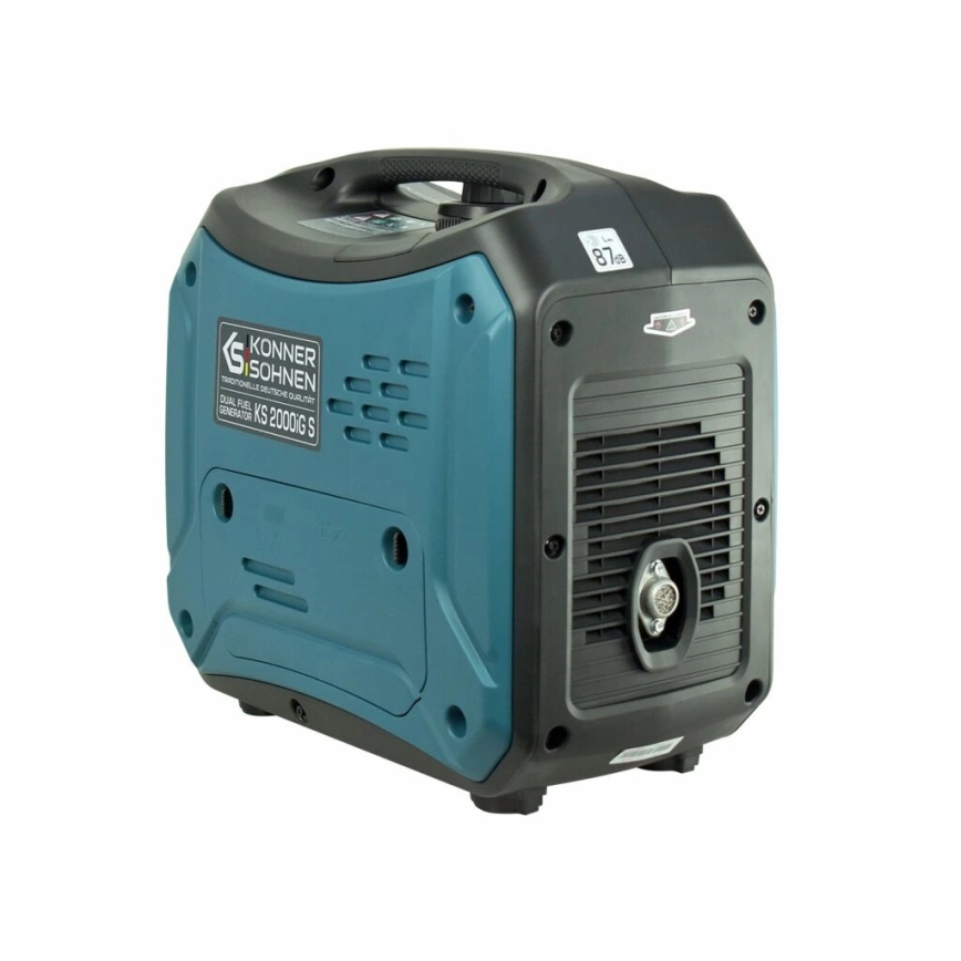 Könner & Söhnen KS7869 - Gaasi ja bensiiniga töötav inverter elektrigeneraator KS 2000iG S 2000W