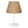 Kontorilamp AYD 1xE27/40W/230V pruun/valge