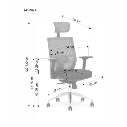 Kontoritool ELMIR must/hall
