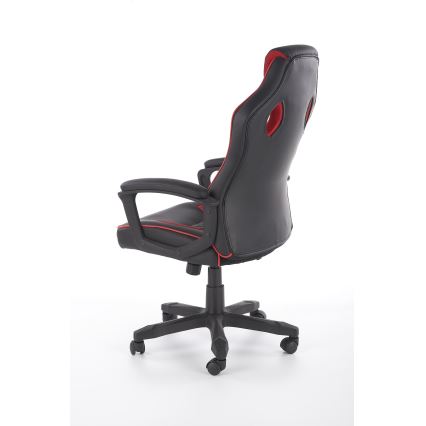 Kontoritool HELO must/punane