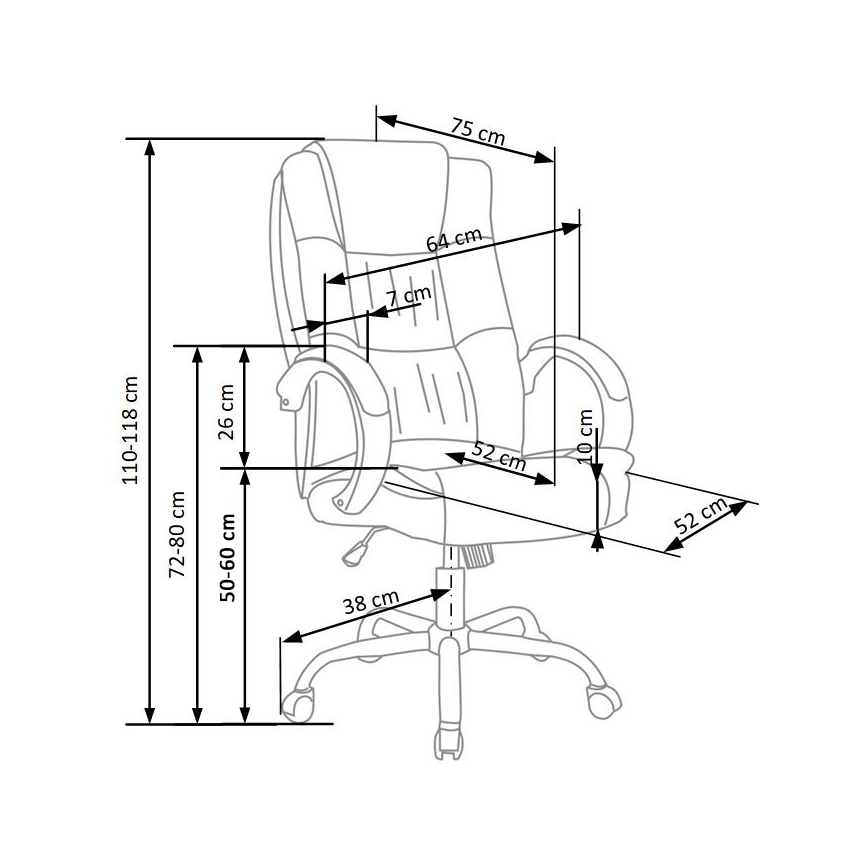 Kontoritool SELO, beež