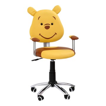 Kontoritool TEDDY pruun/kollane