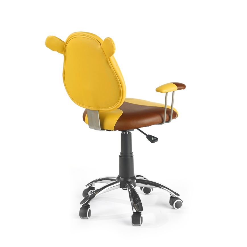 Kontoritool TEDDY pruun/kollane