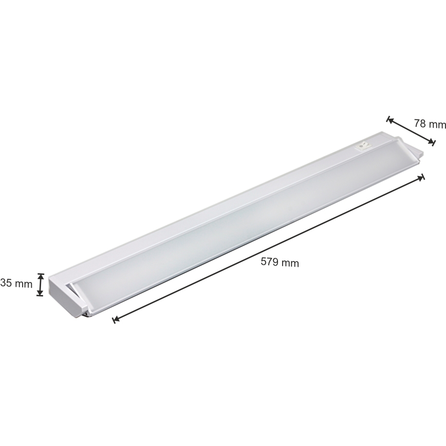 Köögikapialune LED valgusti LED/10W/230V valge