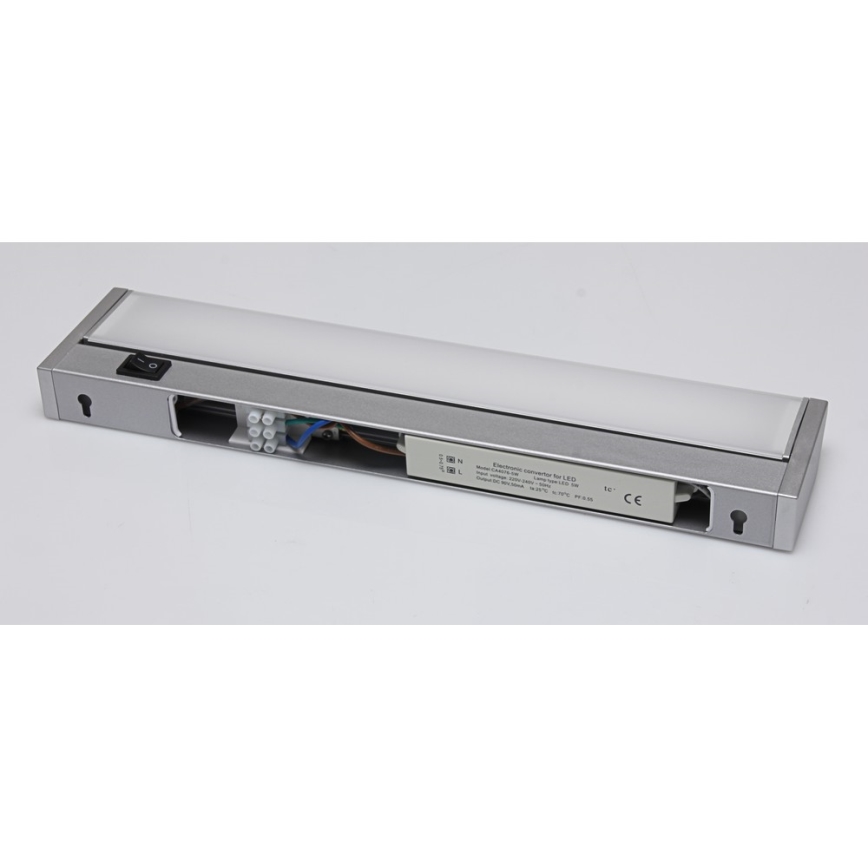 Köögikapialune LED valgusti LED/5W/230V hõbe