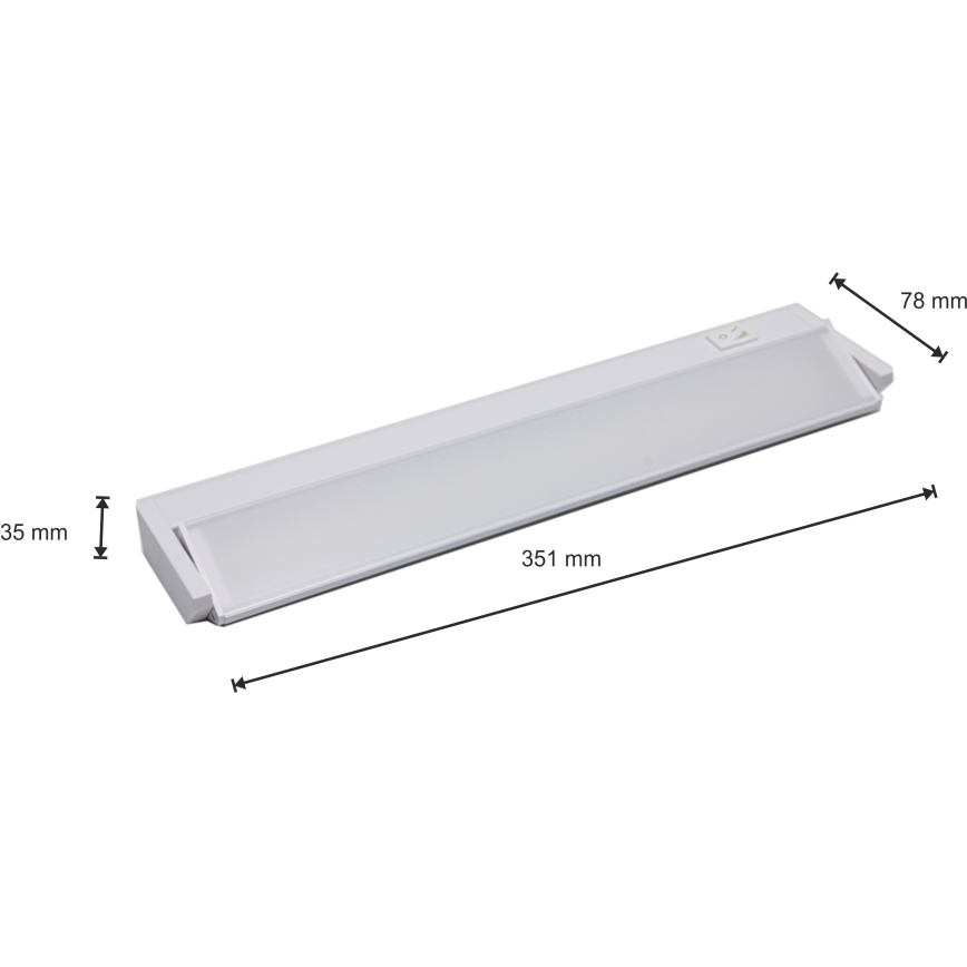 Köögikapialune LED valgusti LED/5W/230V Valge