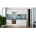 Köögikomplekt CELESTE 240 cm läikiv valge