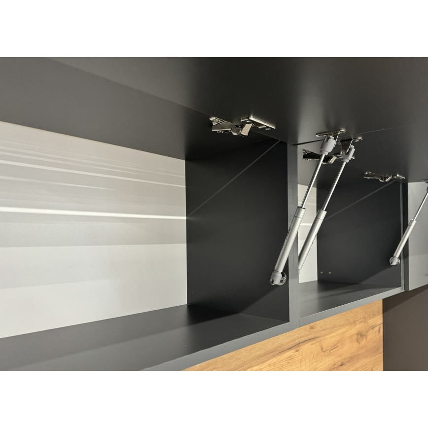 Köögikomplekt ELISE 180 cm, grafiit