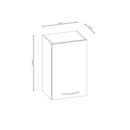 Köögikomplekt VALERIA 180 cm sonoma tamm/pruun
