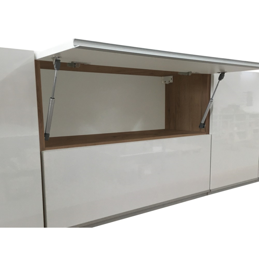 Köögimoodul MARINA 180 cm craft-tamm/läikiv valge