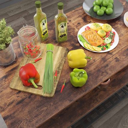 Köögiriiul MARGE, pruun/must