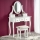 Kosmeetikalaud SARA 80x130 cm + tool 45x37 cm valge