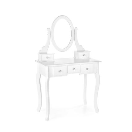 Kosmeetikalaud SARA 80x130 cm + tool 45x37 cm valge