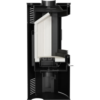 Kratki - Teraskamin 10kW 150mm