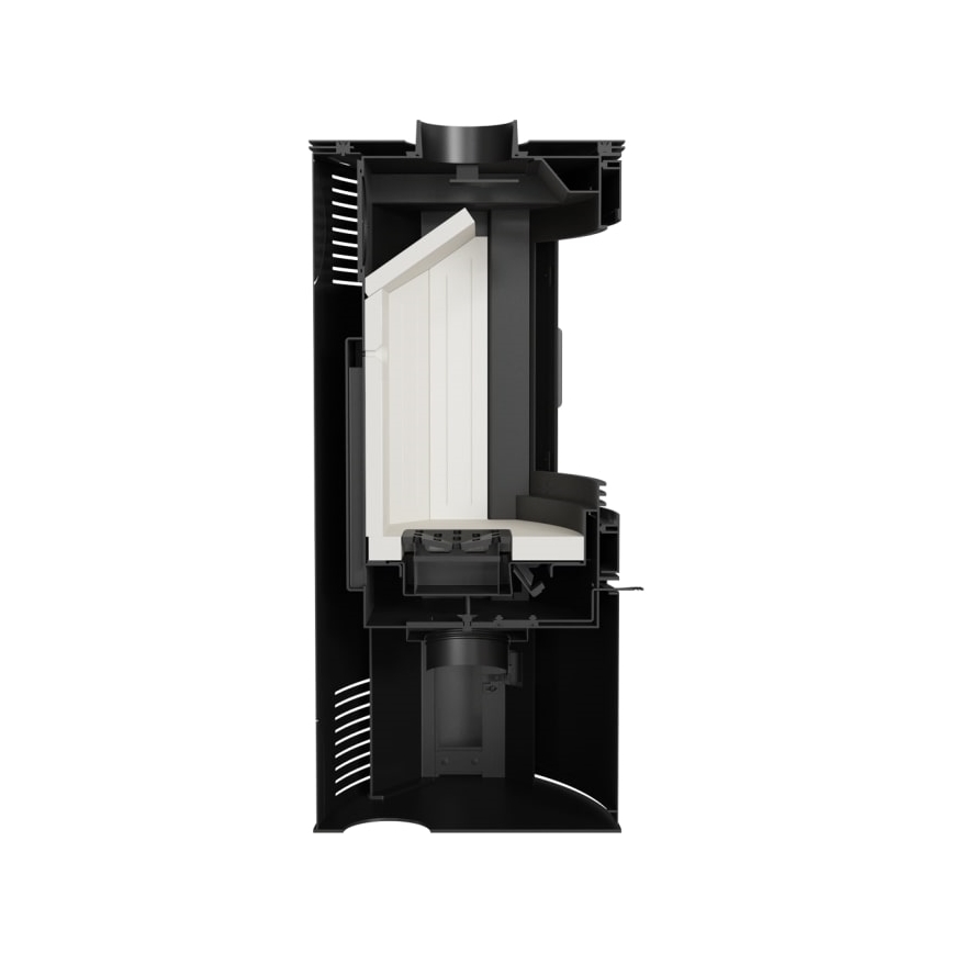 Kratki - Teraskamin 10kW 150mm