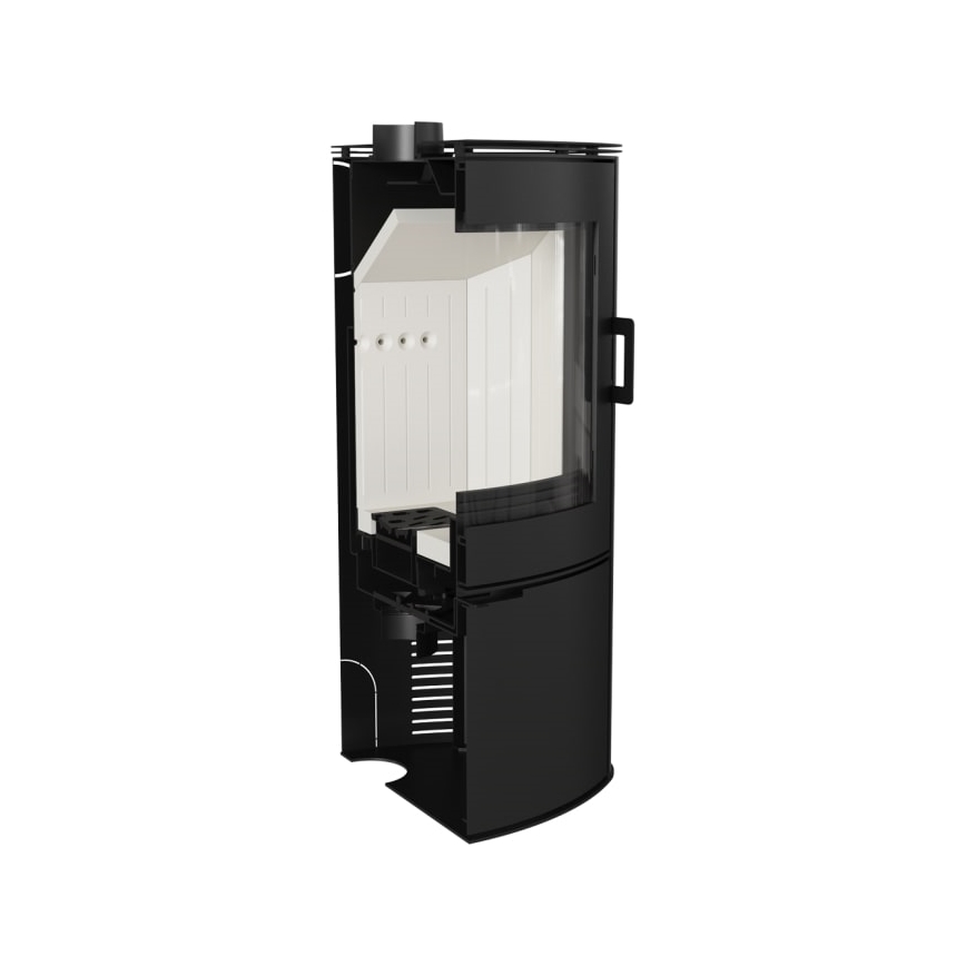 Kratki - Teraskamin 10kW 150mm