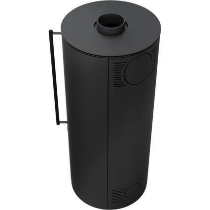 Kratki - Teraskamin 9kW 150mm