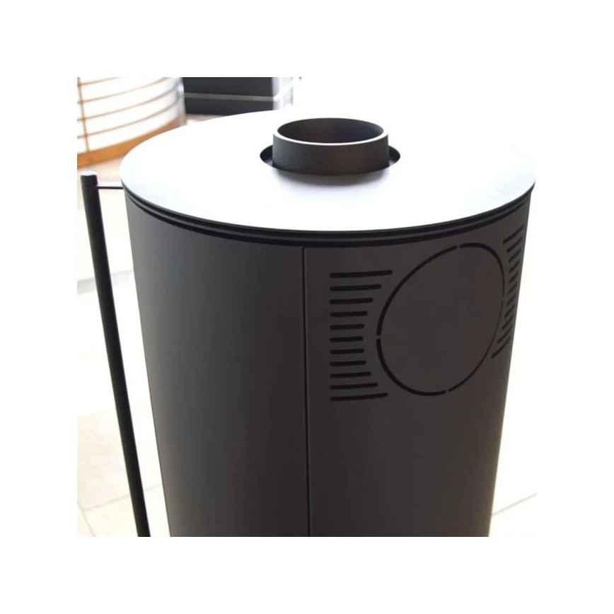 Kratki - Teraskamin 9kW 150mm