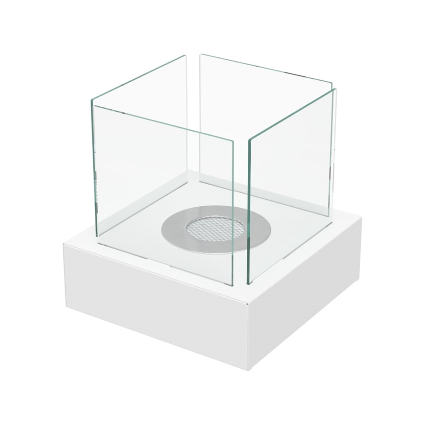Kratki - Biokamin 30,3x30 cm 1kW valge