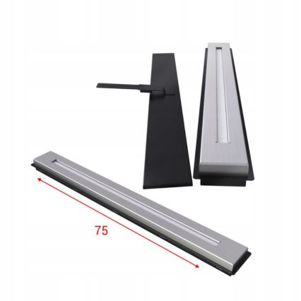 Kratki - Sisseehitatud bio-kamin 50x100 cm 3,5kW must