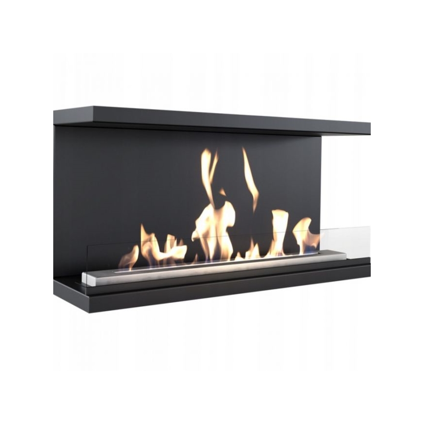 Kratki - Sisseehitatud BIO kamin 50x100 cm 3,5kW must