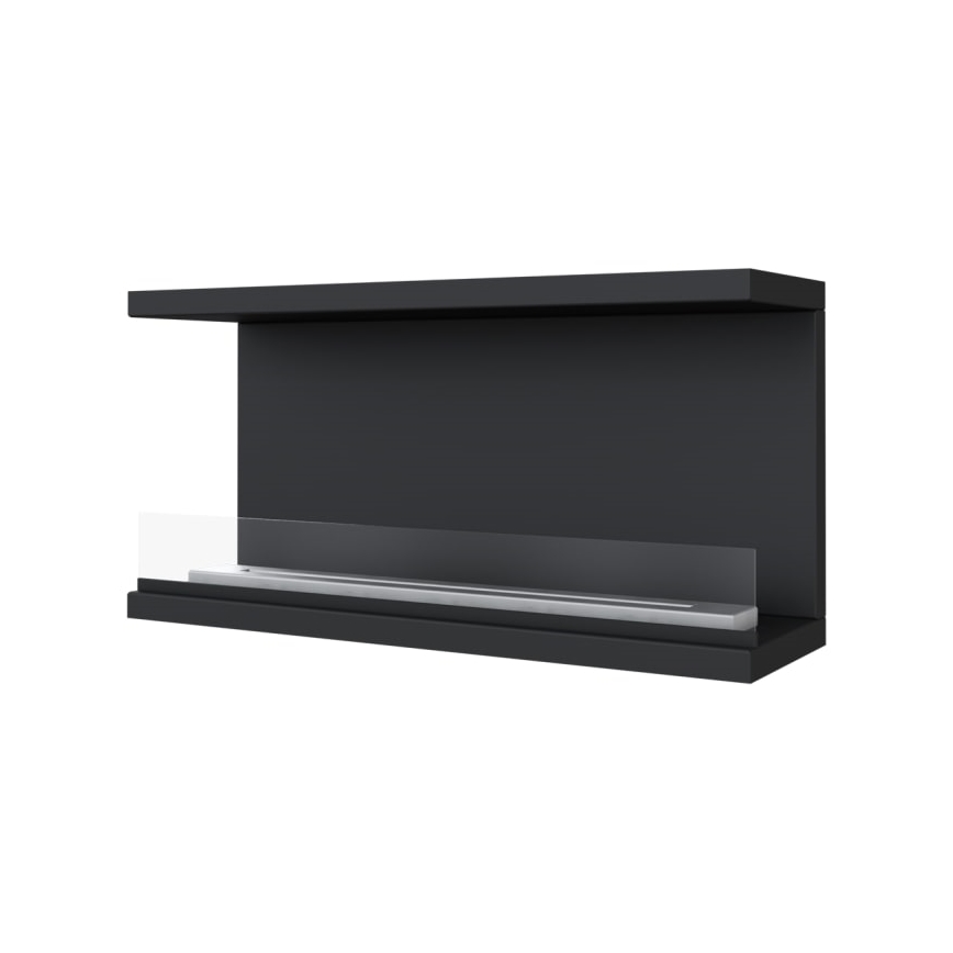 Kratki - Sisseehitatud BIO kamin 50x100 cm 3,5kW must