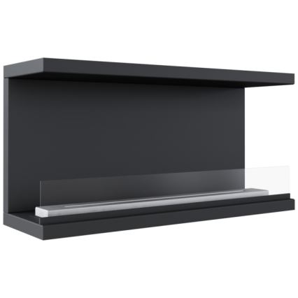 Kratki - Sisseehitatud BIO kamin 50x100 cm 3,5kW must