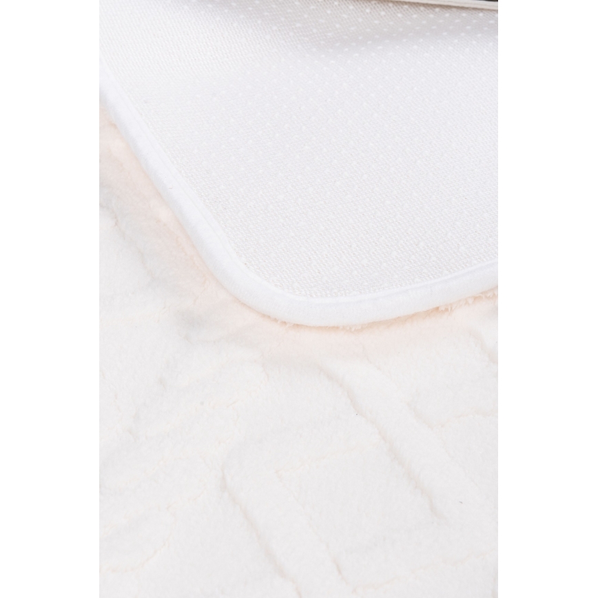 Kreemjas vannimatt NEW STYLE 3D 60x90 cm