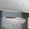 Kristall-lühter CRYSTALRIVER 21xG9/40W/230V läikiv kroom