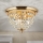 Kristallist laevalgusti PLAFOND 3xE27/40W/230V d. 35 cm kuldne