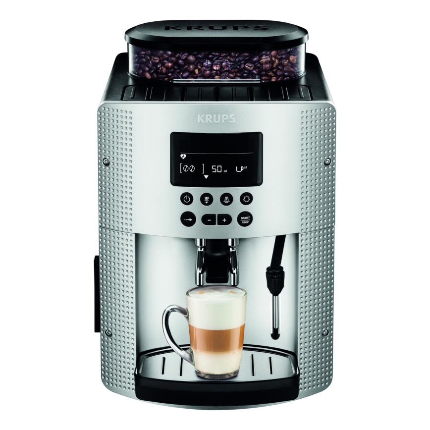 Krups - Automaatne kohvimasin ESSENTIAL 1450W/230V hõbedane