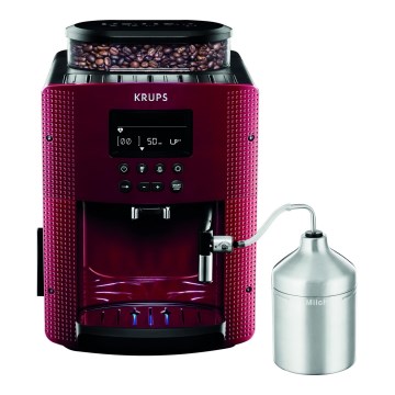 Krups - Automaatne kohvimasin piimanõuga ESSENTIAL 1450W/230V punane