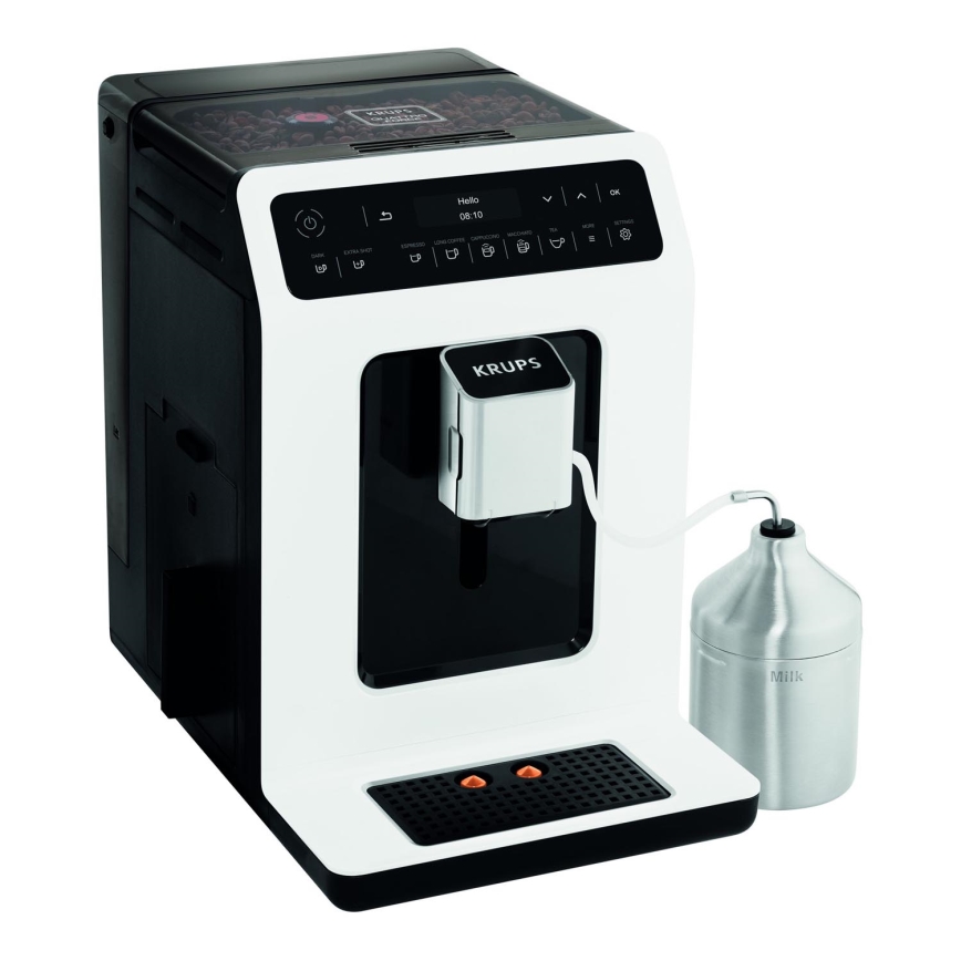 Krups - Automaatne kohvimasin piimanõuga EVIDENCE 1450W/230V valge