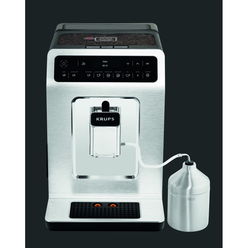 Krups - Automaatne kohvimasin piimanõuga EVIDENCE 1450W/230V valge