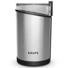 Krups - Elektriline kohviubade veski 85g FAST-TOUCH 200W/230V kroom