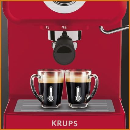 Krups - espressomasin portafiltriga OPIO 1140W/230V