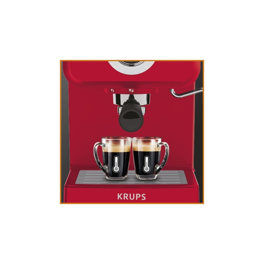 Krups - espressomasin portafiltriga OPIO 1140W/230V